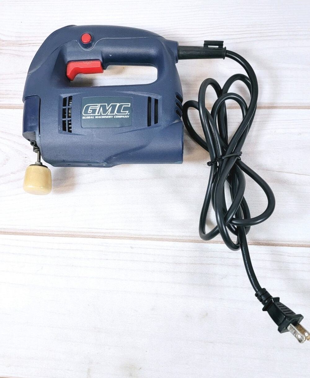GMC Jigsaw Massager JS4UL 4.0 Amp 120V-60Hz Blue Tested READ Converted